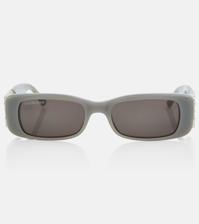 Balenciaga Gray Dynasty Sunglasses In Grey