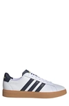 Adidas Originals Adidas Men's Sportswear Grand Court 2.0 Casual Sneakers From Finish Line In White/ Shadow Navy/ Gum