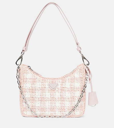 PRADA RE-EDITION CROCHET SHOULDER BAG