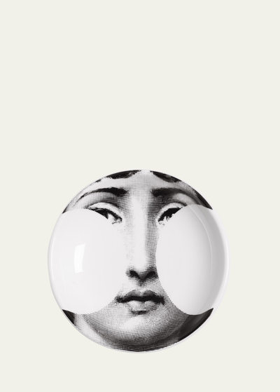 Fornasetti Tema E Variazioni No. 149 Round Ashtray In Black White