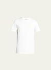 Moncler Men's Archivio Jersey Logo Patch T-shirt In Navy