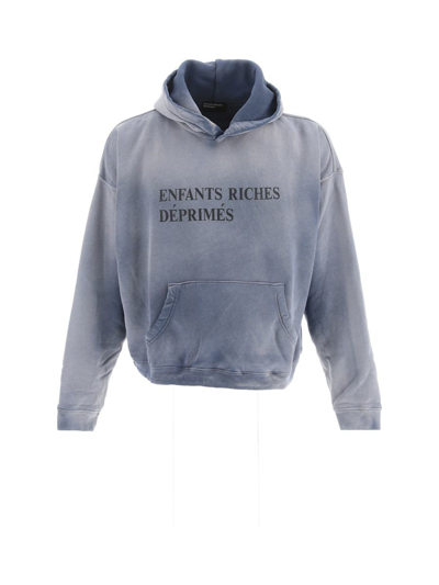 Enfants Riches Deprimes Man Purple Sweatshirts In Blue | ModeSens