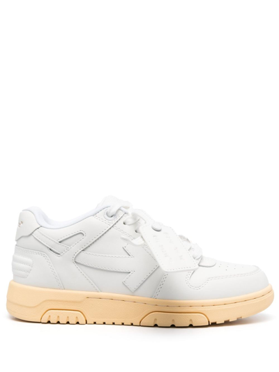 Off-white Out Of Office Lace-up Sneakers In White