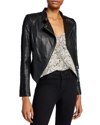 LAMARQUE AZRA LEATHER MOTO JACKET