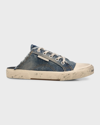 Balenciaga Paris Worn Low-top Sneaker Mules In 4090 Mid 90's Blu