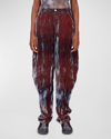 COLLINA STRADA GRR DYED MID-RISE TAPERED trousers