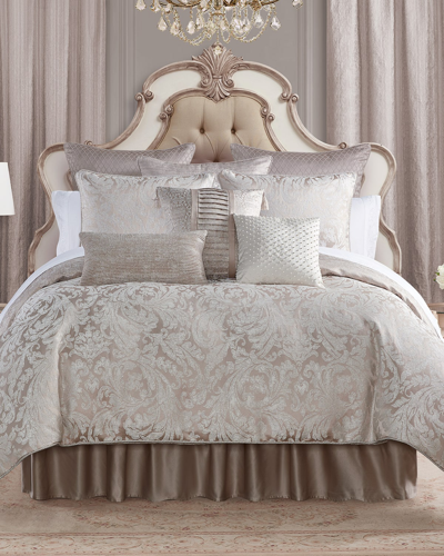 Waterford Cambrie 6-piece King Comforter Set In Burgundy