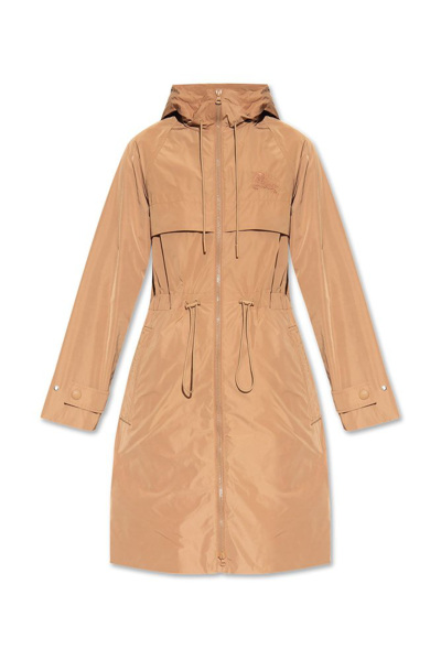 Burberry Charminster Drawstring Waist Hooded Coat In New