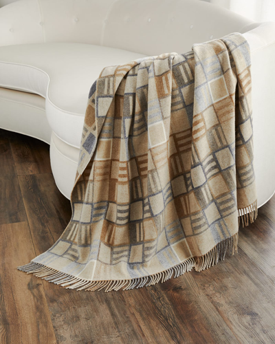 Designers Guild Bainbridge Natural Throw, 73x55