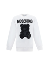 Moschino Teddy Bear Organic Cotton Sweatshirt In V1001