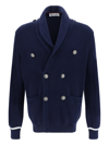 Brunello Cucinelli Double-breasted Cotton Cardigan In Cc800
