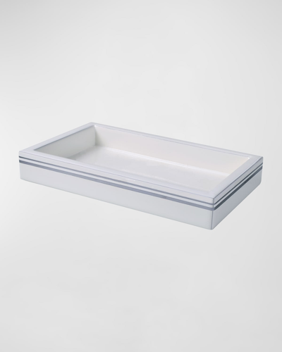 Mike & Ally Resort Boutique Tray In White