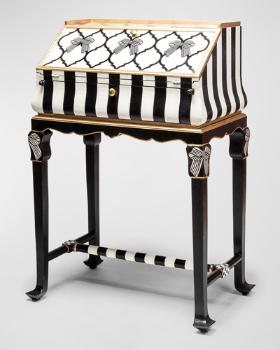 Mackenzie-childs Pretty As A Bow Writing Desk In Multi