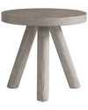 Bernhardt Harmon Side Table In Grey