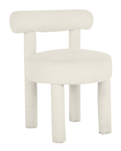 Tov Furniture Carmel Velvet Dining Chair In Cream