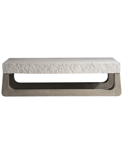 Bernhardt Bristol Outdoor Cocktail Table In Grey