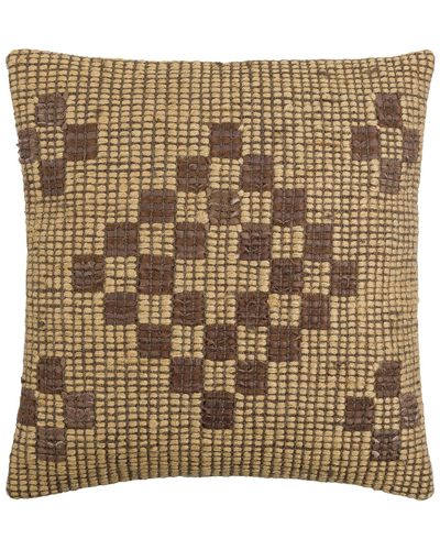 Surya Twareg Accent Pillow In Brown