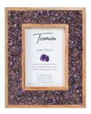 Tiramisu Purple Majesty Amethyst Picture Frame In Purple