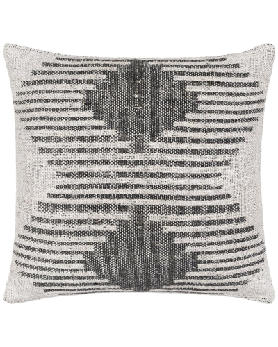 Surya Lewis Accent Pillow In Grey