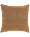 Surya Manitou Accent Pillow In Brown