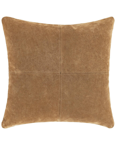 Surya Manitou Accent Pillow In Brown