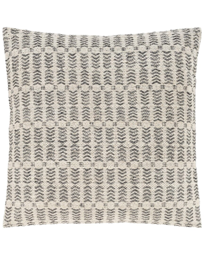 Surya Leif Accent Pillow In Grey
