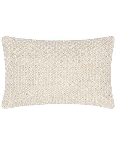 Surya Karrie Accent Pillow In White
