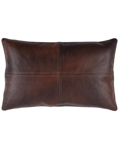 Surya Sheffield Accent Pillow In Brown