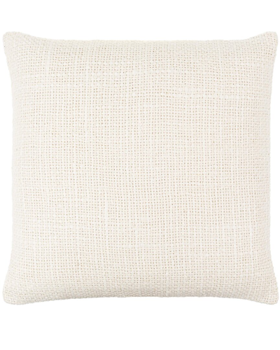 Surya Ronnie Accent Pillow In White