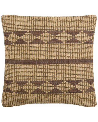 Surya Twareg Accent Pillow In Brown