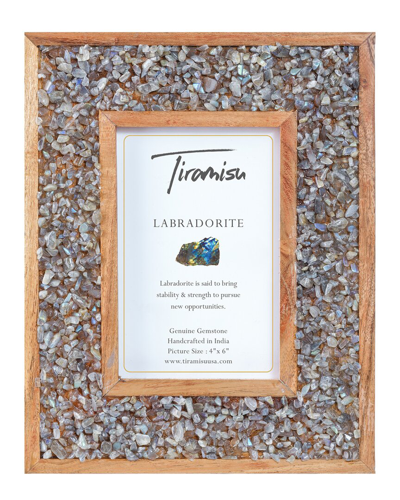 Tiramisu Seascape Labradorite Picture Frame In Blue