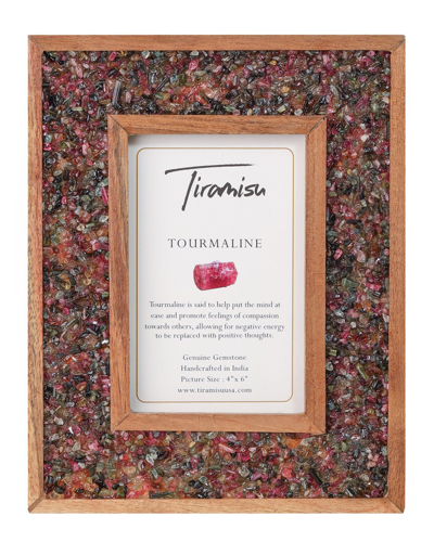 Tiramisu Winking Pink Tourmaline Picture Frame