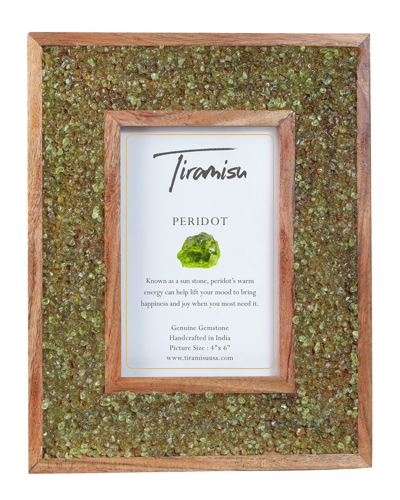 Tiramisu Limelight Peridot Picture Frame In Green