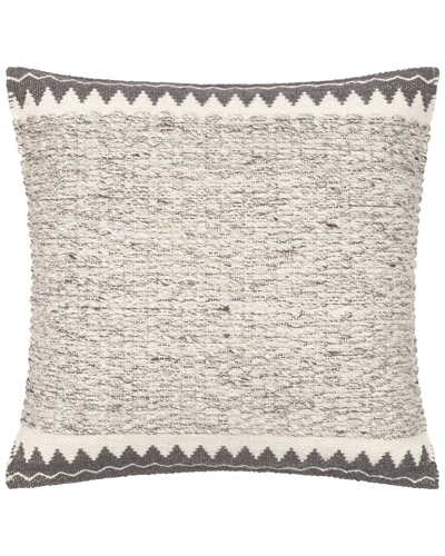Surya Faroe Accent Pillow In Brown