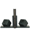 COSMOLIVING BY COSMOPOLITAN COSMOLIVING BY COSMOPOLITAN SET OF 2 ORB BOOKENDS