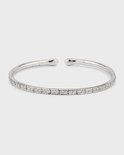 Etho Maria 18k White Gold Flex Bracelet With Diamonds