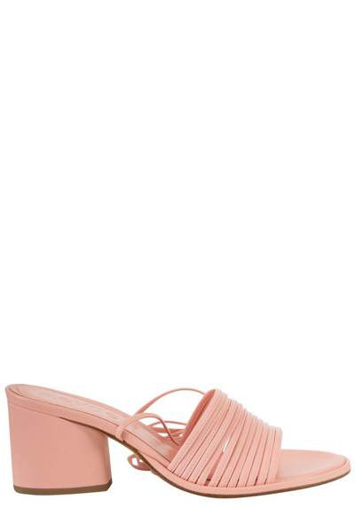 Aeyde Aeydē Natania Strappy Sandals In Pink