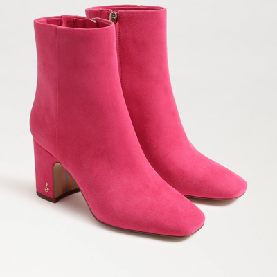 Sam Edelman Fawn Ankle Bootie Dahlia In Pink