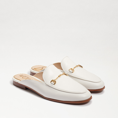 SAM EDELMAN SAM EDELMAN LINNIE BIT MULE BRIGHT WHITE LEATHER