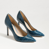 Sam Edelman Hazel Pointed-toe Heels In Blue