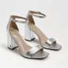 Sam Edelman Daniella Ankle Strap Sandal In Silver