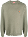 KENZO BOKE FLOWER WOOL JUMPER