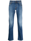 Jacob Cohen Mid-rise Slim-fit Jeans In Blue