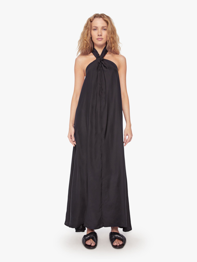 Natalie Martin Astrid Dress Silk In Black