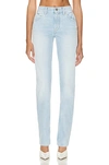 Attico Girlfriend Long Pant In Sky Blue
