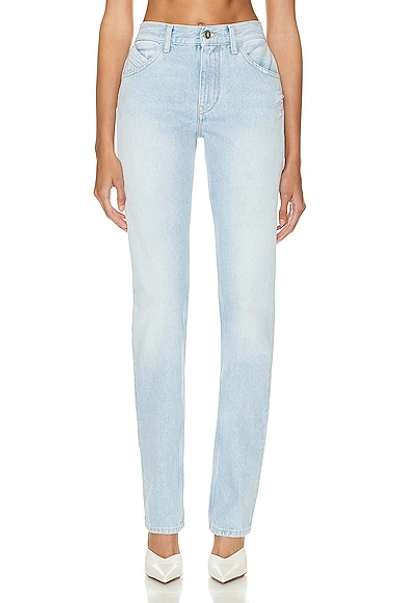 Attico Girlfriend Long Pant In Sky Blue