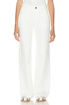 The Row Wide-leg Egli Jean White In White