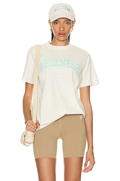 Sporty And Rich Wellness Ivy T-shirt In Yellow