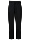 EMPORIO ARMANI STRAIGHT-LEG TAILORED TROUSERS