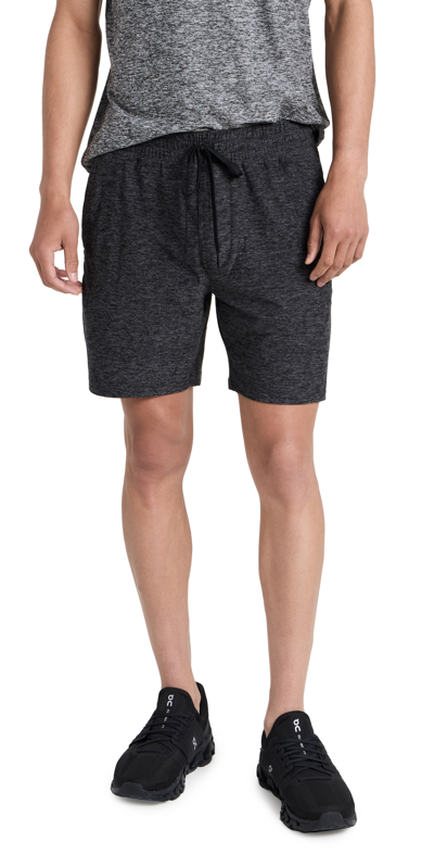 Outdoor Voices Cloud Knit 7 Shorts In Charcoal